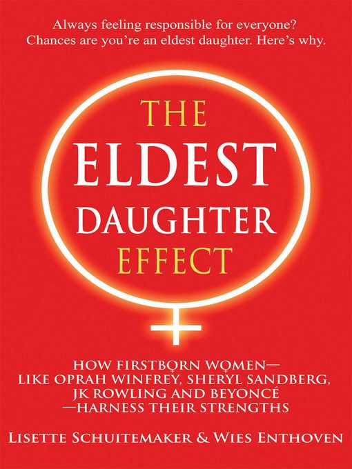 Title details for The Eldest Daughter Effect by Lisette Schuitemaker - Available